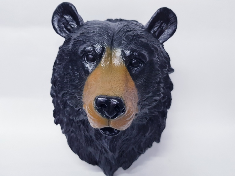 Wholesale Decorative Bear Head Trinket Wall Ornament