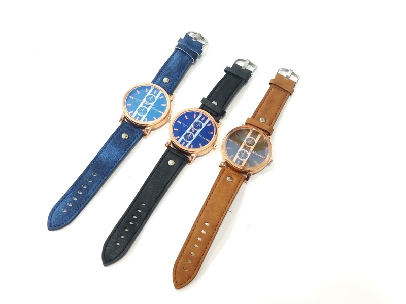 Wholesale Leather Band Men's Wristwatch Models