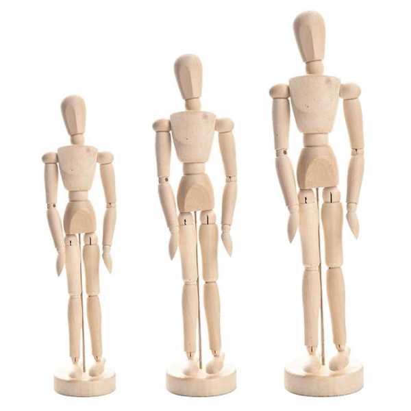 Wholesale Natural Wooden Man Figurine