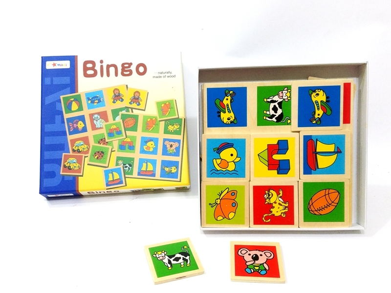 Wholesale Educational Wooden Toys Memory Game Memo Bingo For Kids