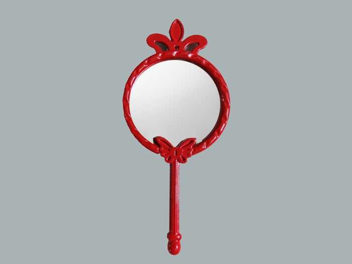 Wholesale Hand Mirror Red Color