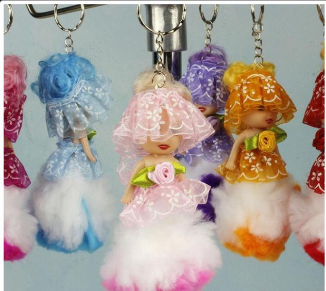 Wholesale Dress Baby Keychain