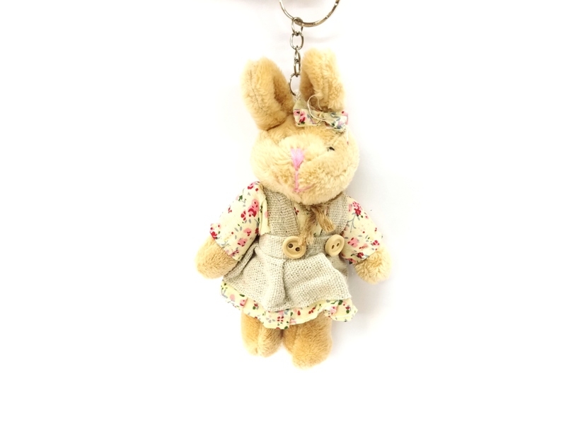 Wholesale Dressed Rabbit Keychain