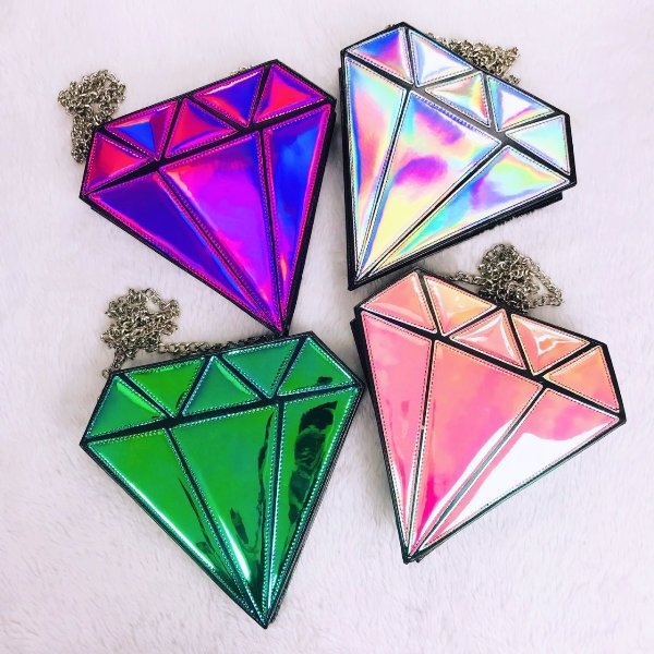 Wholesale Diamond Hologram Bag