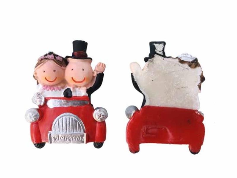 We Are Getting Married Written Vosvos In The Car Bride Groom Trinket