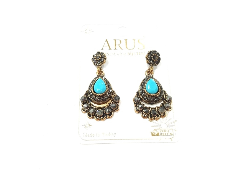 Wholesale Turquoise Bronze Earrings