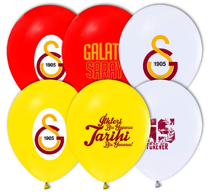 Wholesale Galatasaray Licensed Balloon 100 Pieces