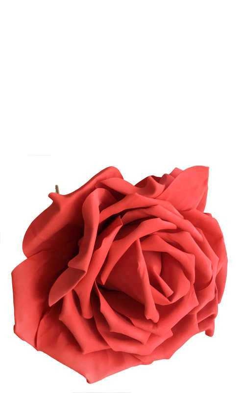 Wholesale Rose Shaped Promise Engagement Background Ornament 20 cm