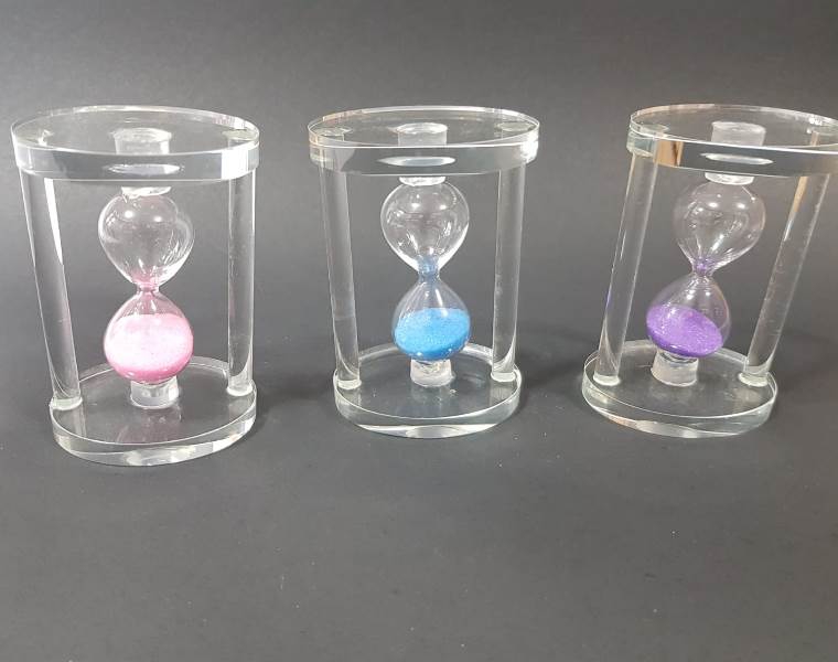 Wholesale Gift Crystal Glass Hourglass