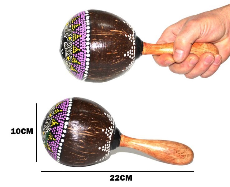 Wholesale Coconut Maracas Musical Instrument