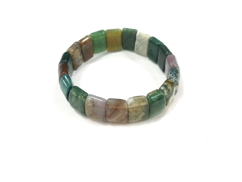 Wholesale Indian Agate Natural Stone Bracelet