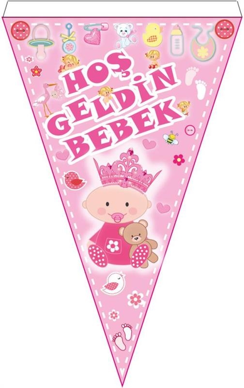 Wholesale Welcome Baby Flag Pennant Newborn Room Decorations