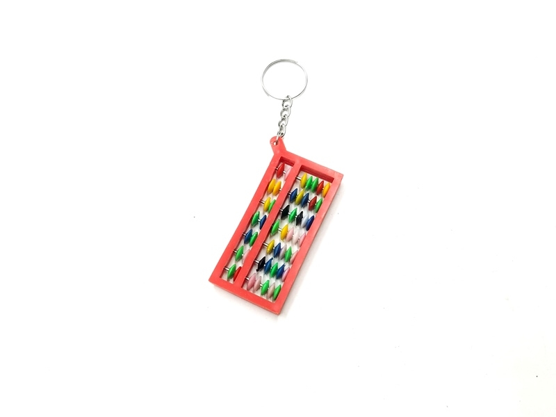 Wholesale Interesting Abacus Keychain