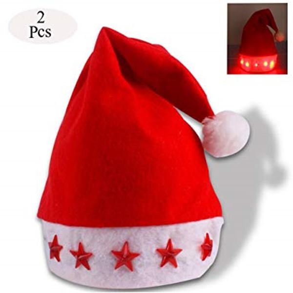 Wholesale Lighted Christmas Hat