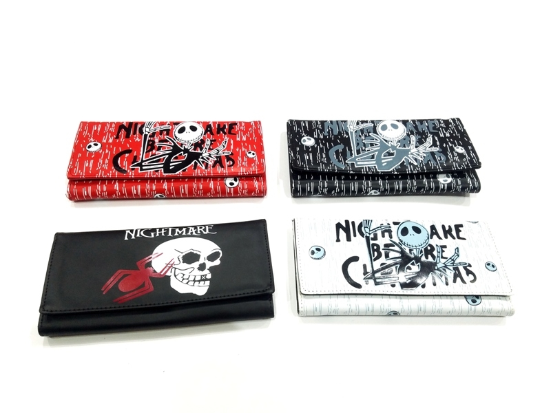 Wholesale Jack Skellington Nightmare Before Christmas Pattern Wallets