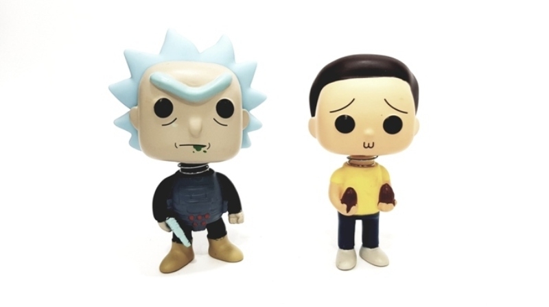 Wholesale Head Springs Movable Rick And Morty Figure