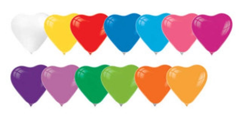 Wholesale Heart Balloon 16 Pcs