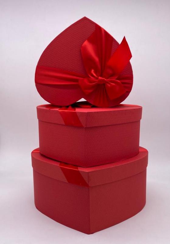 Wholesale Heart Gift Box 3 pcs