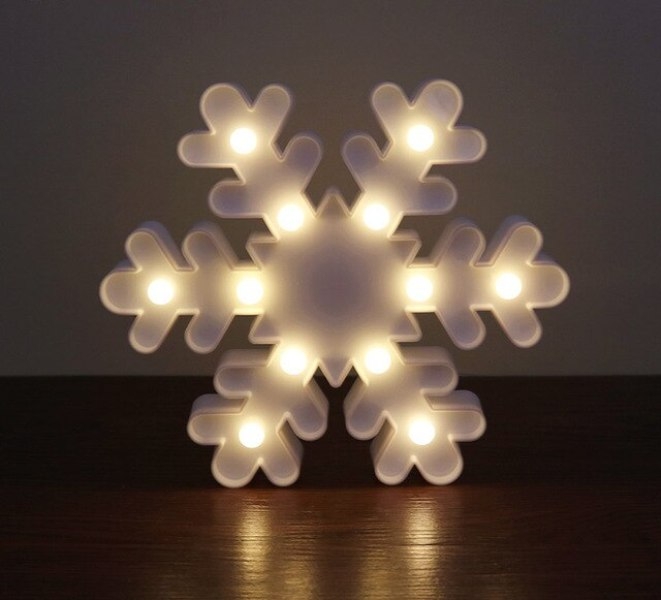 Wholesale Snowflake Night Light