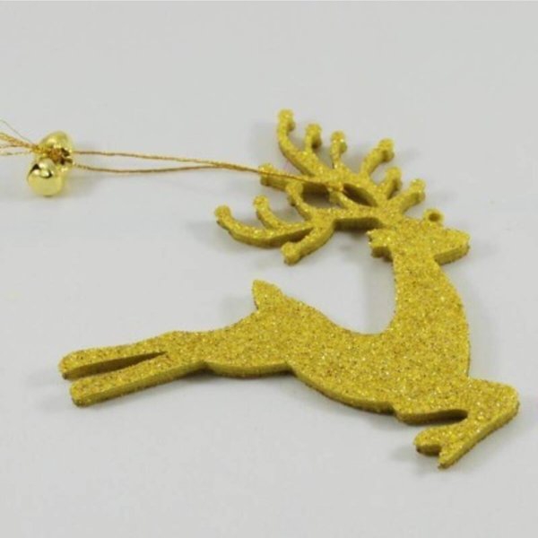 Wholesale Felt Christmas Decorations Deer 4 Pcs