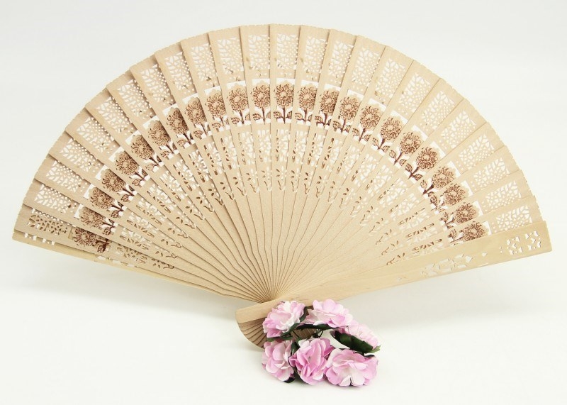 Wholesale Wooden Board Fan For Henna Night Souvenir