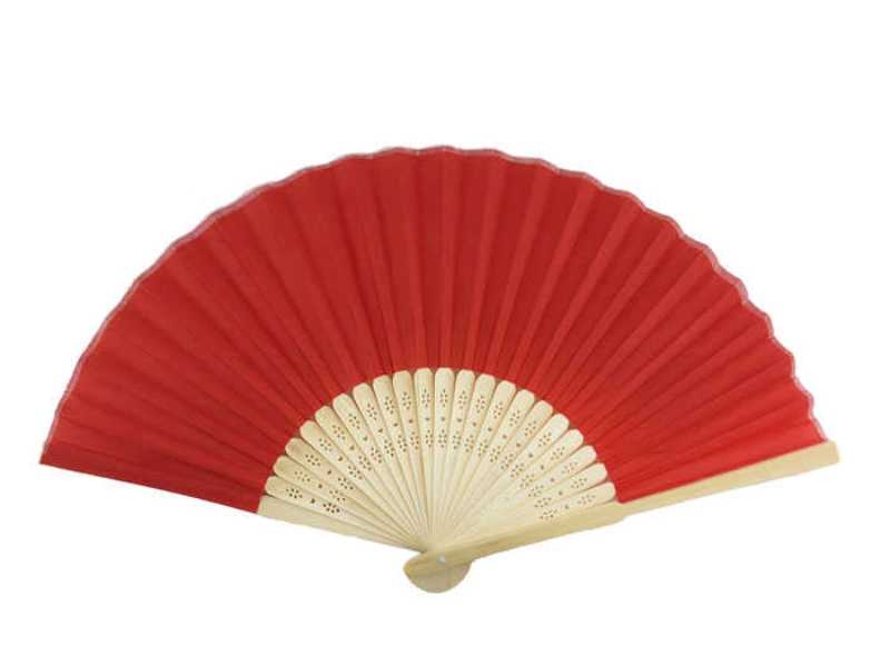 Wholesale Red Henna Fan