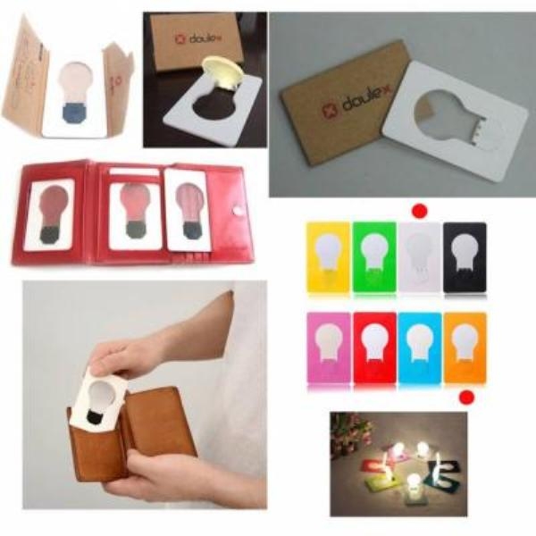 Wholesale Credit Card Shaped Pocket Flashlight Lamp