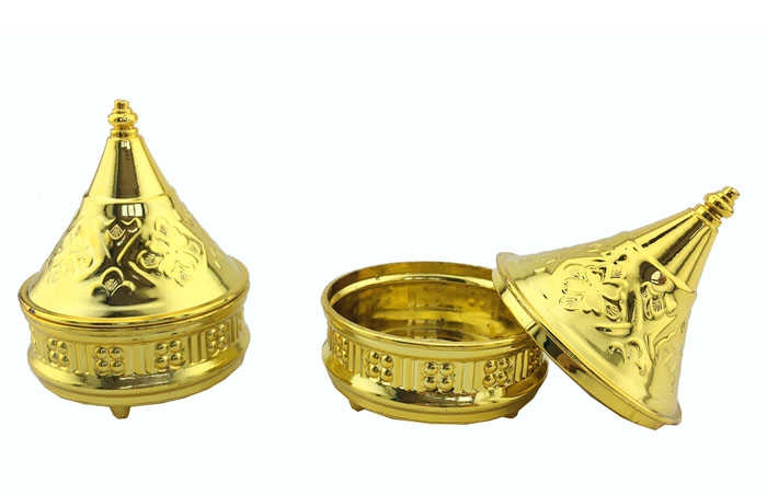 Wholesale Domed Gold Color Box