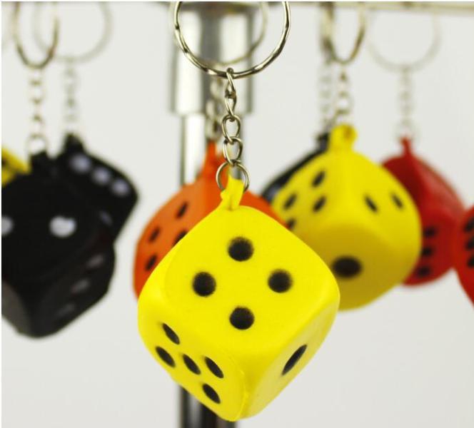 Wholesale Small Dice Keychain