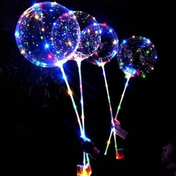 Wholesale Led Lighted Transparent Balloon