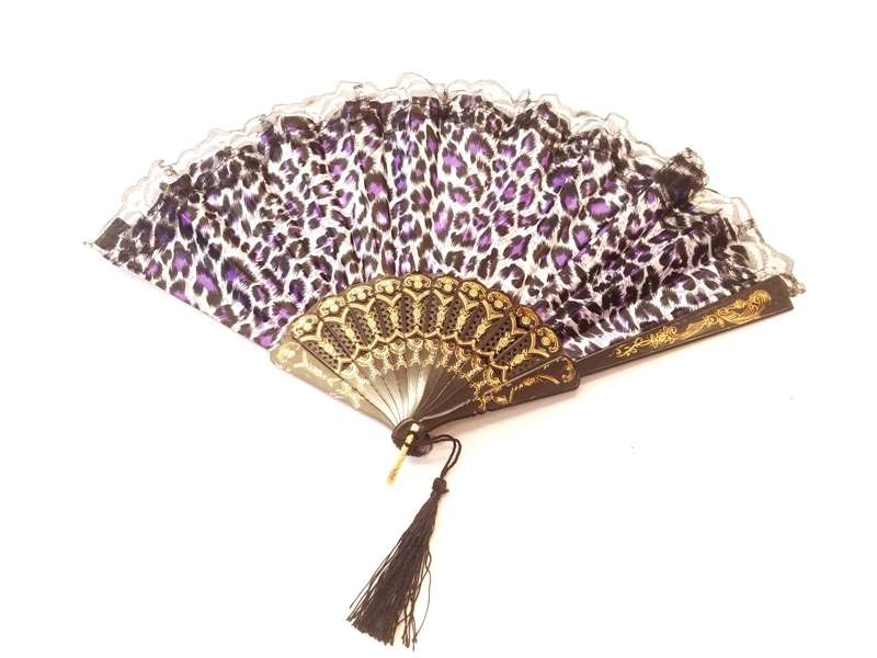 Wholesale Leopard Pattern Fan