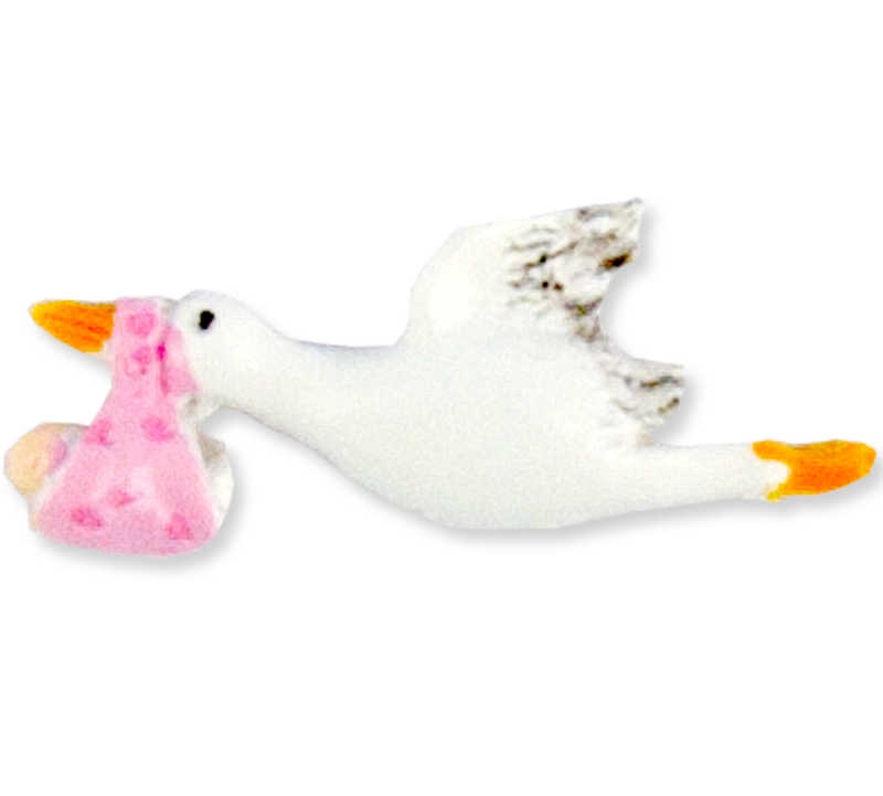 Wholesale Stork Baby Figurine