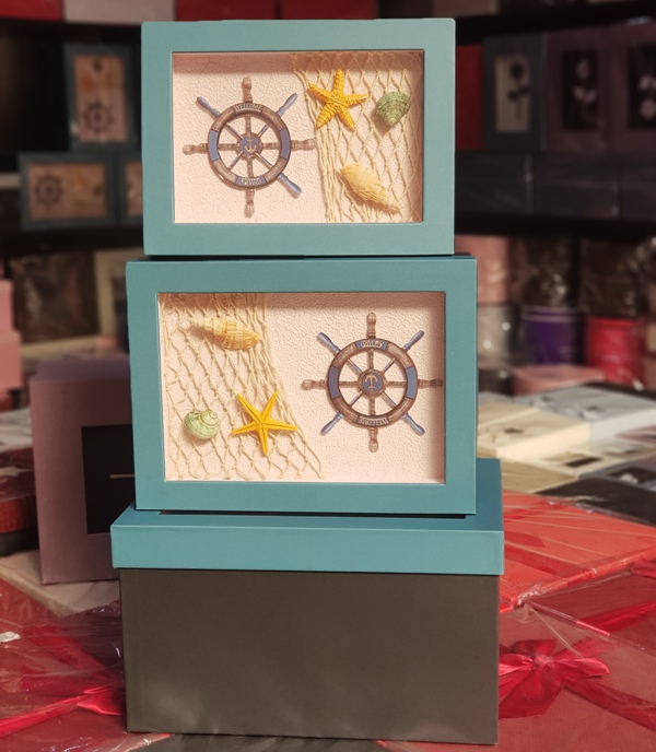 Wholesale Marine Themed Gift Box of 3