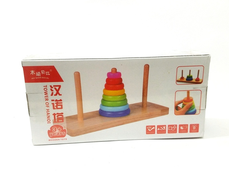 Wholesale Mathematical Brain Teaser Tower of Hanoi