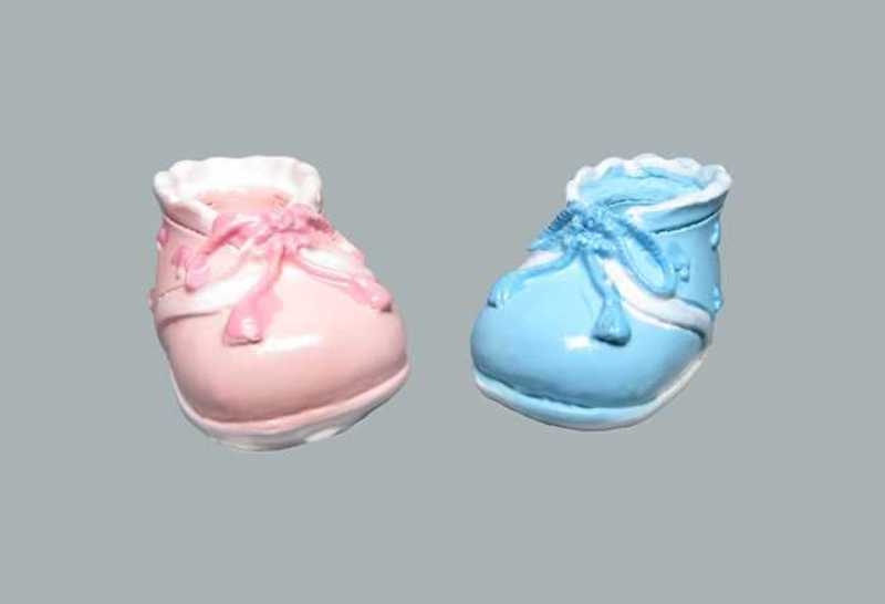 Wholesale Blue Color Shoe Shaped Baby Candy Trinket