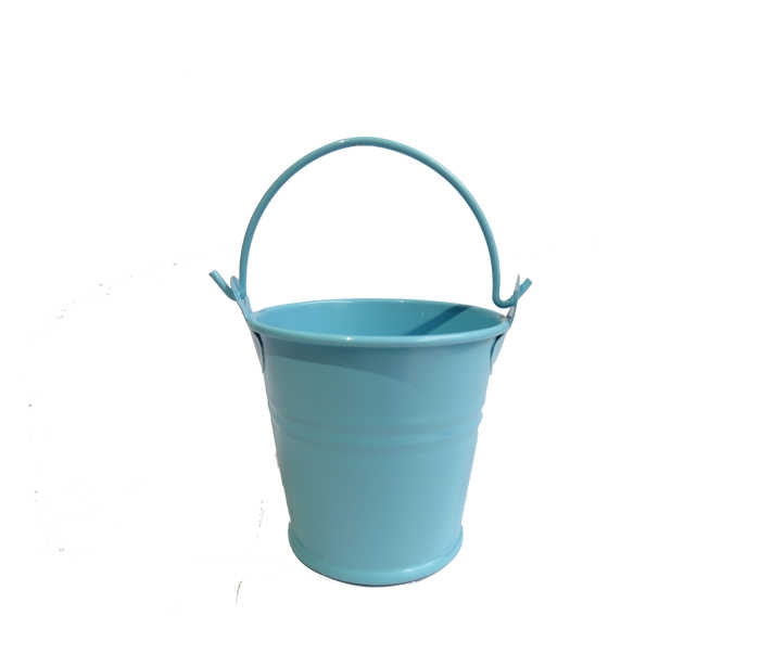 Wholesale Metal Blue Color Bucket