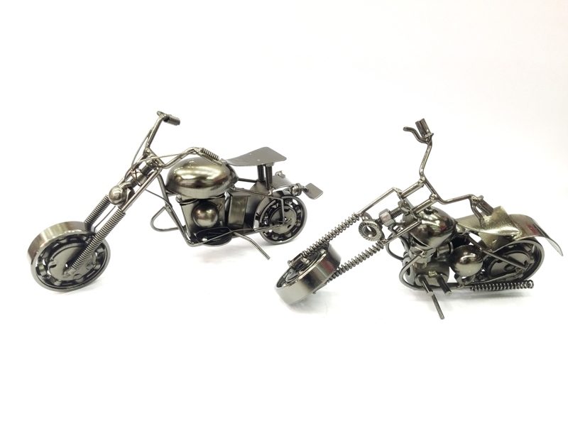 Wholesale Metal Motorcycle Shaped Trinkets