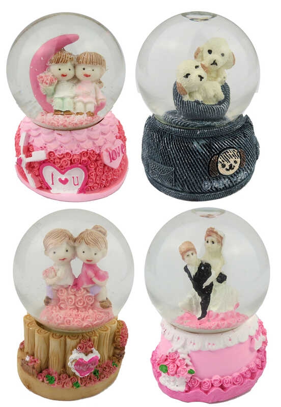 Wholesale Tiny Dear Snow Globe Lighted