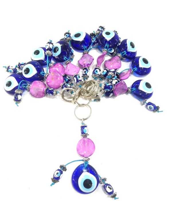 Wholesale Evil Eye Beads Keychain