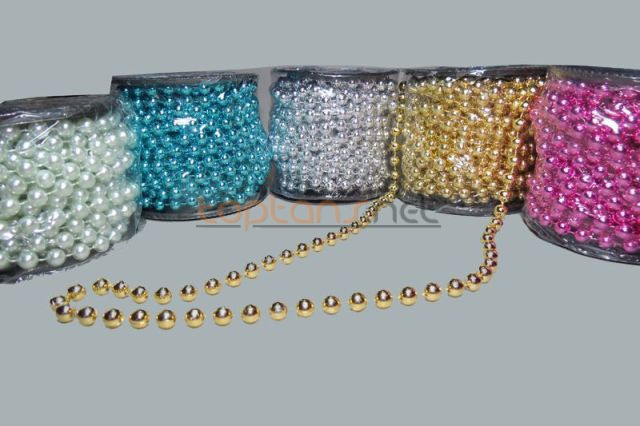 Wholesale Wedding Candy Decoration Material Pearl String 8 mm 8 meters