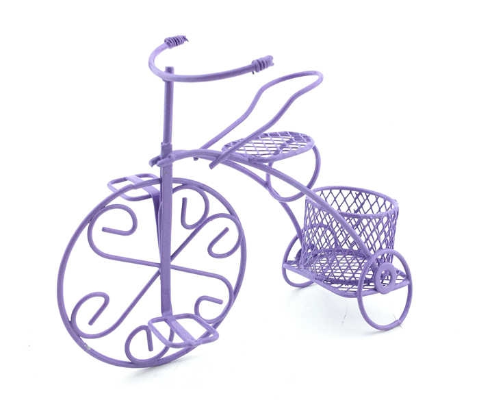 Wire Bicycle With Basket For Wholesale Wedding And Baby Candy