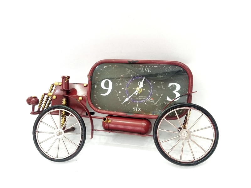 Wholesale Nostalgic Metal Car Wall Clock