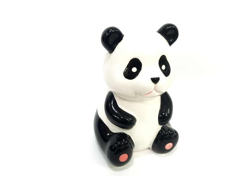 Wholesale Panda Shaped Piggy Bank