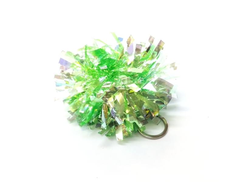 Wholesale Shiny Pompom Keychain