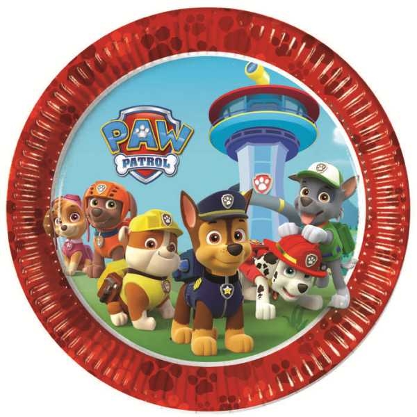 Wholesale Paw Patrol Birthday Supplies Plate