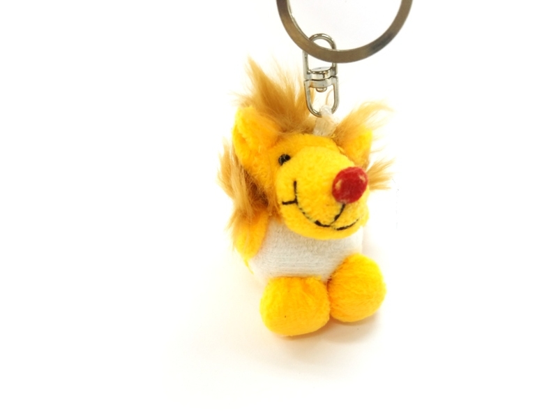 Wholesale Plush Lion Keychain