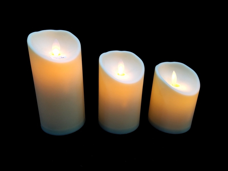 Wholesale Battery Led Candle Set Set of 3