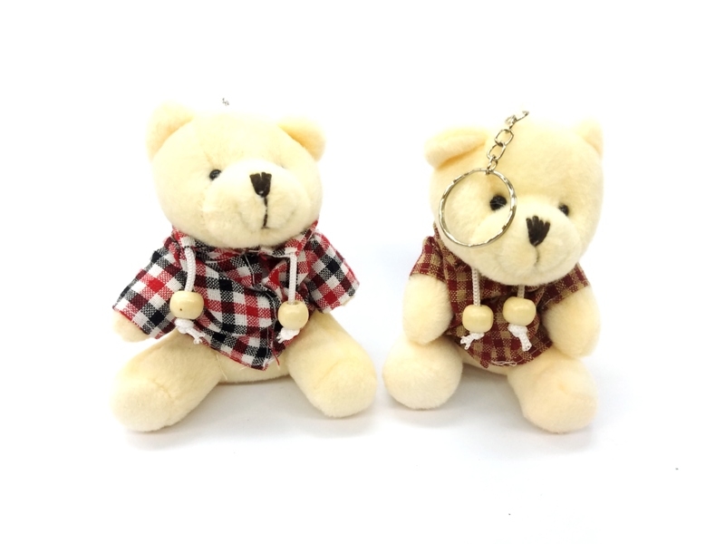 Wholesale Pitikare Dressed Bear Keychain