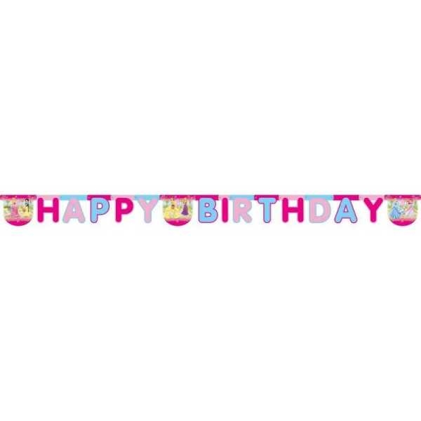 Wholesale Princess Themed Happy Birthday Lettering