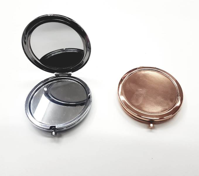 Wholesale Promotional Metal Bronze Makeup Mirror